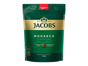 Кофе Jacobs Monarch растворимый 130 г