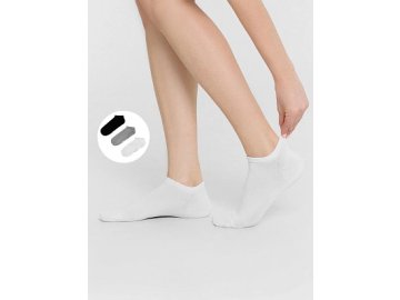 Носки женские короткие в наборе, 3 пары