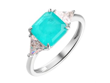 Кольцо декоративное Fresh Jewelry, серебро 925 проба, вставка ситалл
