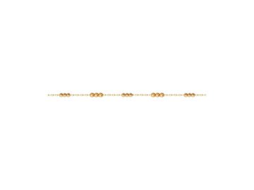 Браслет декоративный Diamant, красное золото 585 проба