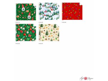 Бумага упаковочная цветная декоративная НГ 672х990мм в Минске Ома