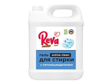 Гель для стирки Reva Care с пятновыводителем Концентрат, 5 л
