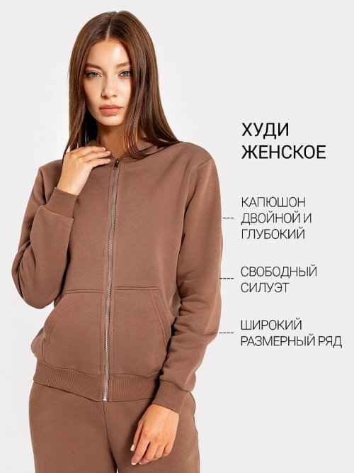 Жакет женский в таупово-бежевом цвете, фото 1 из 20