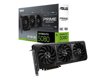 Видеокарта ASUS Prime GeForce RTX 5080 16GB GDDR7 OC Edition PRIME-RTX5080-O16G