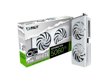 Видеокарта Palit GeForce RTX 5060 Ti White OC 8GB NE7506TU19P1-GB2062M