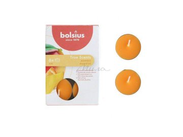 Свечи чайные ароматические, аромат: Манго, арт.101926941510 (6 шт)