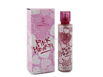 Вода туалетная DORALL COLLECTION Pink Hearts женская, 100 мл