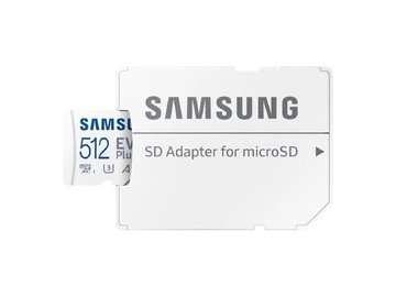 Карта памяти Samsung EVO Plus microSDXC MB-MC512SA 512GB (с адаптером)
