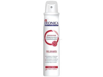 Антиперспирант аэрозольный DEONICA Pro-Защита, 200 мл