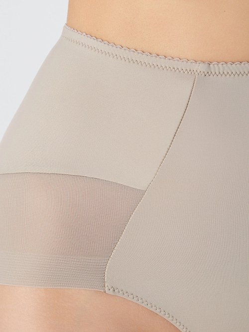 Трусы макси женские бежевые, фото 5 из 8