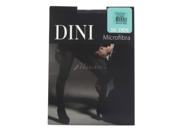 Колготки женские DINI Microfibra 50 ден, размер 2, цвет nero