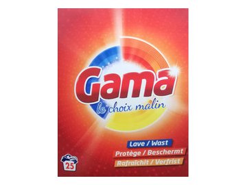 Порошок стиральный универсальный GAMA REGULAR 1,625 кг (25 стирок)