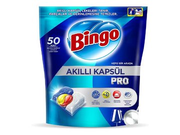 Капсулы для ПММ BINGO Pro 50 шт