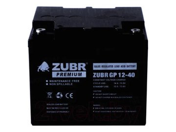 Аккумулятор для ИБП Zubr GP 12-40