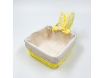 Корзинка пасхальная декоративная Yellow rabbit, P23911-8