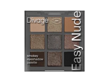 Палетка теней для век DIVAGE Easy Nude smokey eyeshadow palette