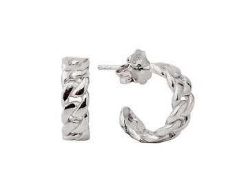 Серьги пусеты, серебро 925 проба