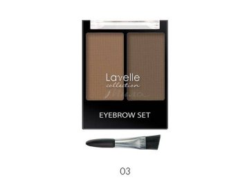 Набор для бровей LAVELLE Collection Eyebrow set, 16 г, тон 03