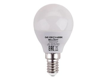 Лампа светодиодная BELLIGHT G45 10W 4000K E14