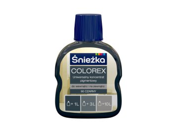 Паста колеровочная Sniezka Колорекс №90 черная 100мл