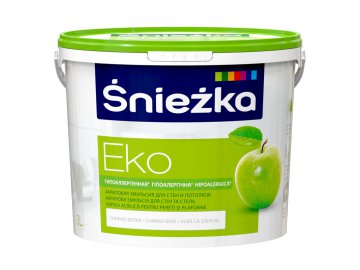 Краска Sniezka Эко белая 3л