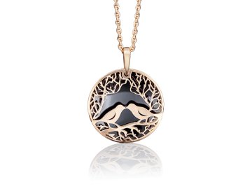 Подвеска декоративная Platina Jewelry, красное золото 585 проба