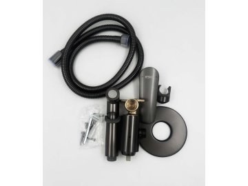 Смеситель встроенный для гигиенического душа ESKO Brussel Gun Metal SMHBRSGM
