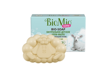 Крем-мыло дет BioMio BABY с маслом Ши для испол с перв дней жизни  90 г Корона