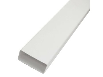 Воздуховод прямоугольный Эковент-612ВП ПВХ, 60x120х500 мм в Минске Ома