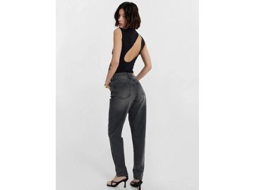 Джинсы женские Mom fit серые в Клецке Марк Формель