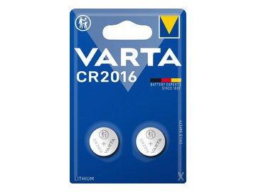 Батарейка Varta Lithium 6016 CR 2016 BL2 2шт