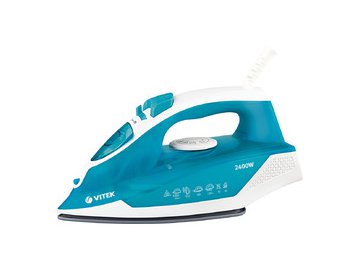 Электроутюг VITEK VT-8307 (голубой)
