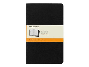 Блокнот Moleskine Cahier Journal Large QP316 (черный) 3 шт