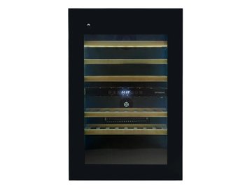 Винный шкаф Hyundai HBWC 0865 DCT (чёрный)