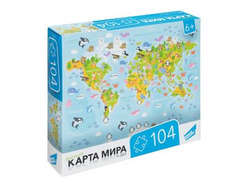 Пазл Dream Makers Карта мира RI1003C