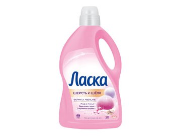 Гель для стирки Ласка Шерсть и Шелк (3 л)