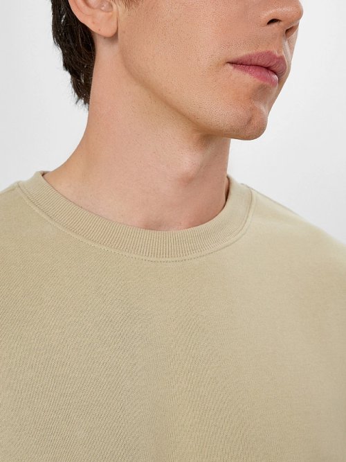 Свитшот мужской бежевый, фото 4 из 7