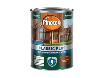 Пропитка-антисептик Omnitex Classic Plus 3в1 Красное дерево 0,9л