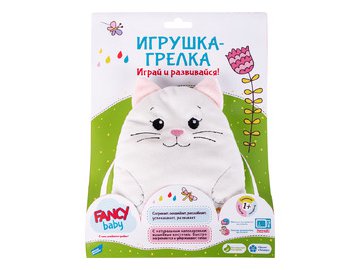 Мягкая игрушка Fancy Baby Грелка Кот Беляш FBGK0