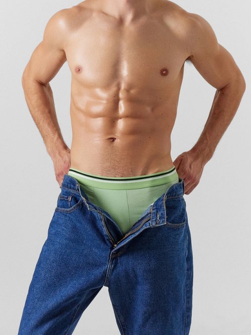 Трусы боксеры мужские салатовые, фото 6 из 21