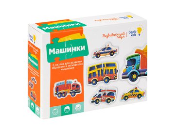Пазл Genio Kids Машинки RI1807CA