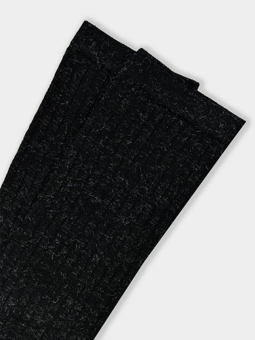 Носки-гольфы женские в черном цвете, фото 4 из 4