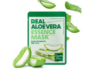 Маска тканевая для лица FARMSTAY с экстрактом Алое Вера, 23 мл
