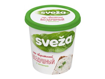 Сыр творожный Sveza Воздушный сливочный 60% 150 г