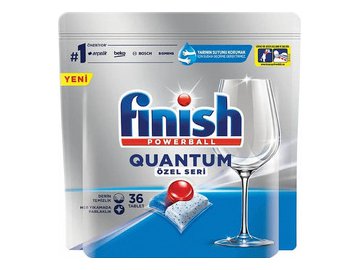 Таблетки для посудомоечной машины Finish Powerball Quantum (36 шт)
