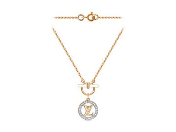 Колье Иллада, красное золото 585 проба, вставка фианит