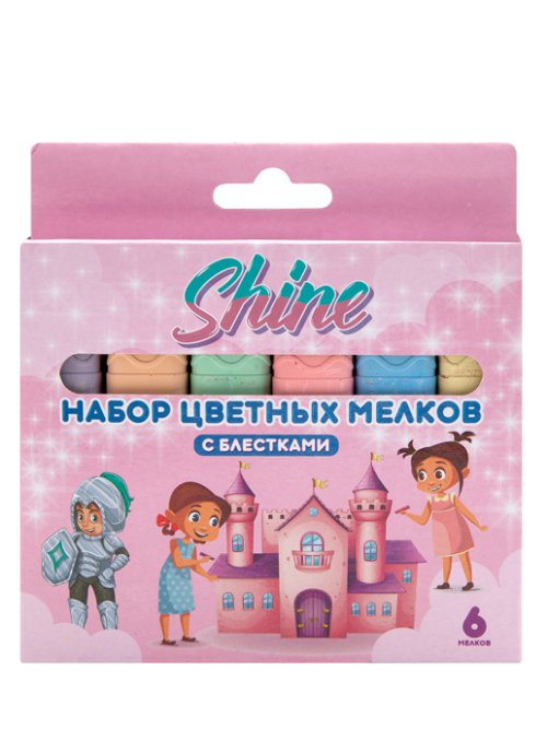 Набор цветных мелков Shine, фото 1 из 42