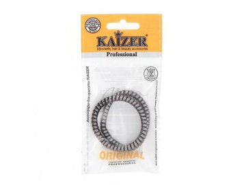 Резинка KAIZER Пружинка силиконовая ассорти перламутр, 55 х 5 мм, 2 шт