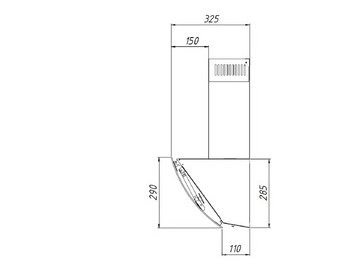 Вытяжка Akpo Clarus Eco 60 WK-4 (белый) 5 элемент