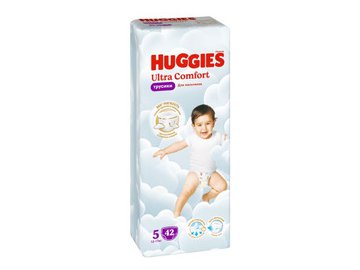 Трусики-подгузники HUGGIES Ultra Comfort Boy Mega 5 (42 шт)